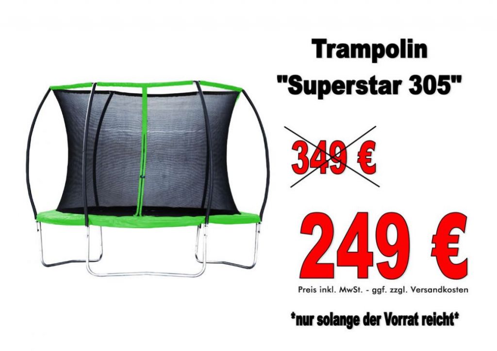 Trampolin Superstar 305