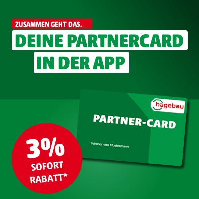 Hagebau Partnercard in der APP